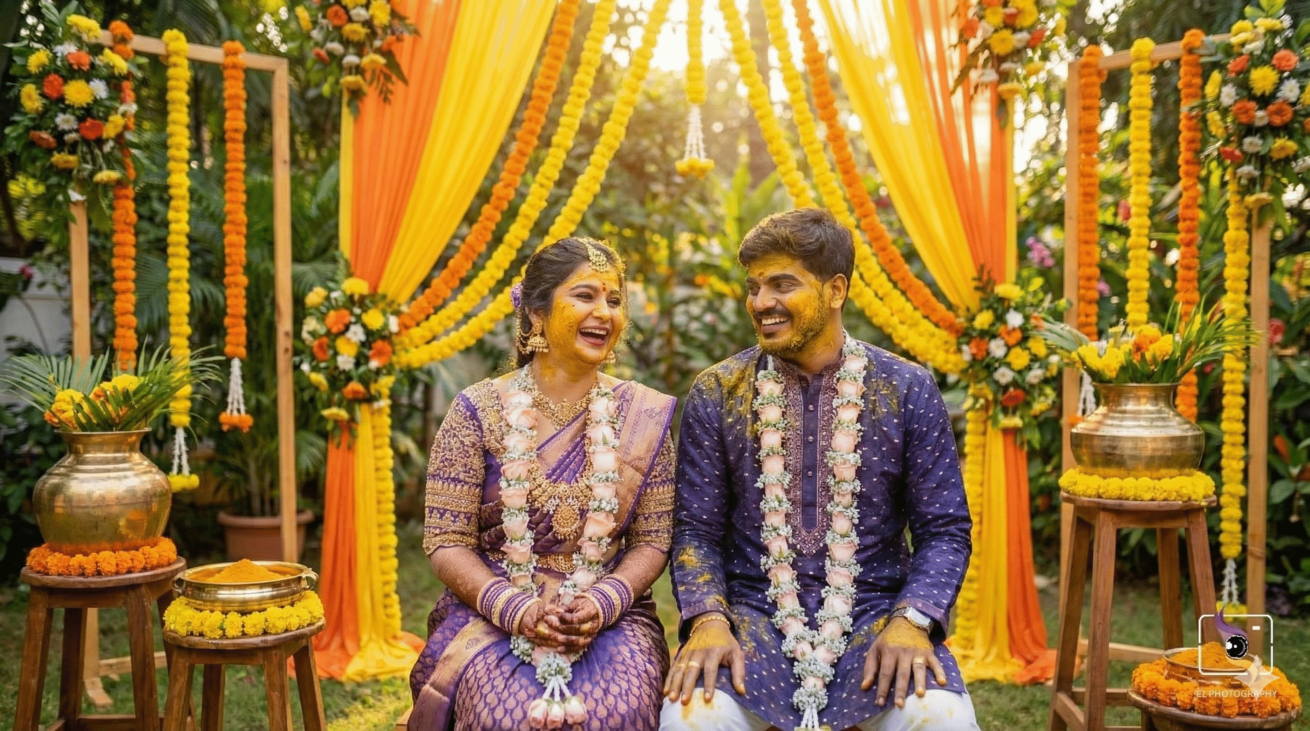 Complete haldi ceremony photoshoot guide with expert tips, pose ideas, decoration tips, and budgeting advice. Create stunning golden memories in 2025.